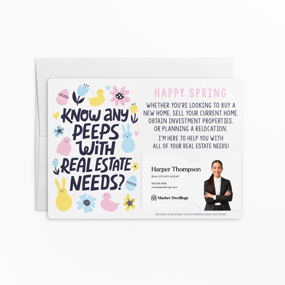 Know Any Peeps with Real Estate Needs? | Mailers with Envelopes Mailer Market Dwellings