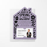 Ready to Spring into a New Home? Real Estate Mailers | S4-M001 | Real Estate Mailers with Envelopes Mailer Market Dwellings