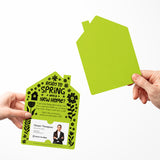 Ready to Spring into a New Home? Real Estate Mailers | S4-M001 | Real Estate Mailers with Envelopes Mailer Market Dwellings