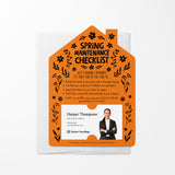 Spring Maintenance Checklist Real Estate Mailers | S5-M001 | Real Estate Mailers with Envelopes Mailer Market Dwellings