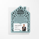Spring Maintenance Checklist Real Estate Mailers | S5-M001 | Real Estate Mailers with Envelopes Mailer Market Dwellings