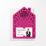 Spring Maintenance Checklist Real Estate Mailers | S5-M001 | Real Estate Mailers with Envelopes Mailer Market Dwellings