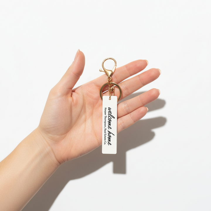 Customizable Welcome Home Keychains