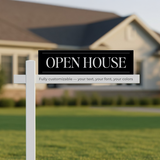 Customizable Bold Sign Rider Sign Rider Market Dwellings