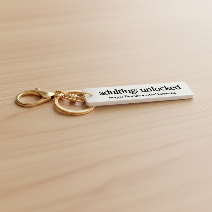 Customizable Adulting: Unlocked Keychains Keychain Market Dwellings