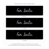 Customizable Real Estate Sign Rider Sign Rider Market Dwellings