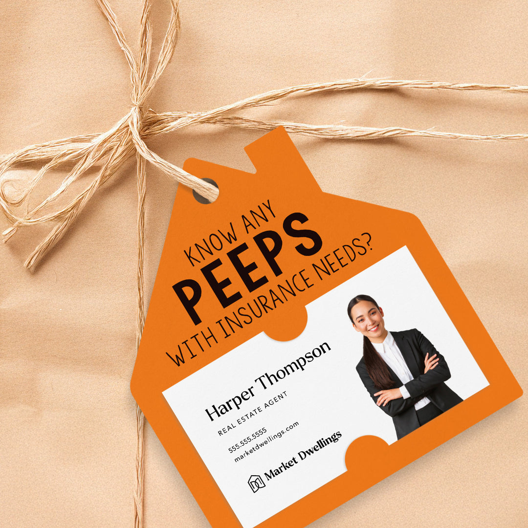 Know Any Peeps with Insurance Needs | Gift Tags Gift Tag Market Dwellings