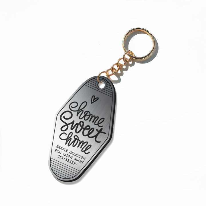 Customizable Home Sweet Home Keychains