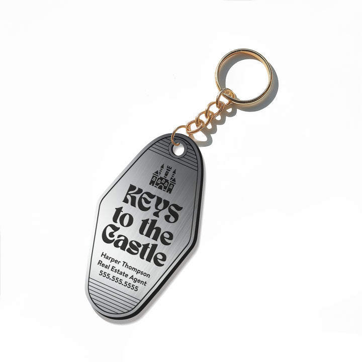 Customizable Keys To The Castle Keychains