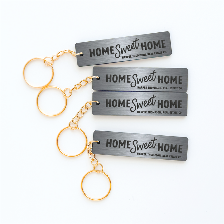 Customizable Home Sweet Home Keychains