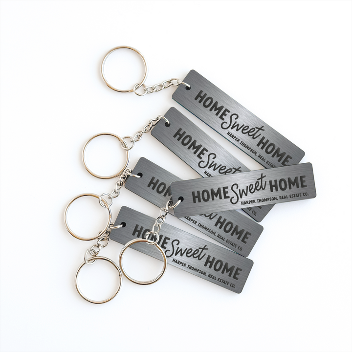 Customizable Home Sweet Home Keychains