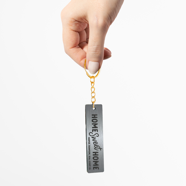 Customizable Home Sweet Home Keychains