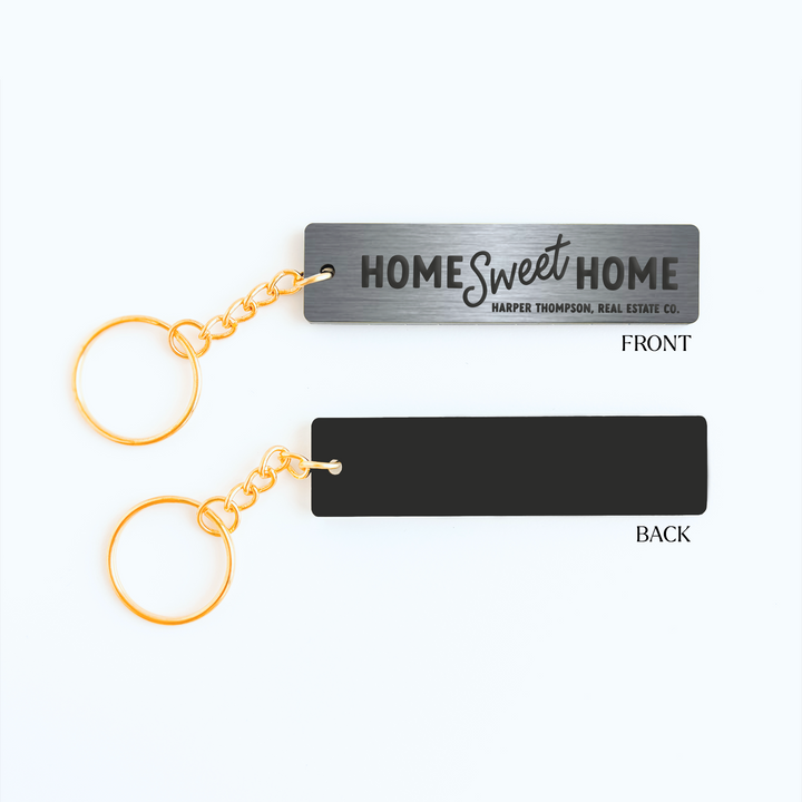 Customizable Home Sweet Home Keychains