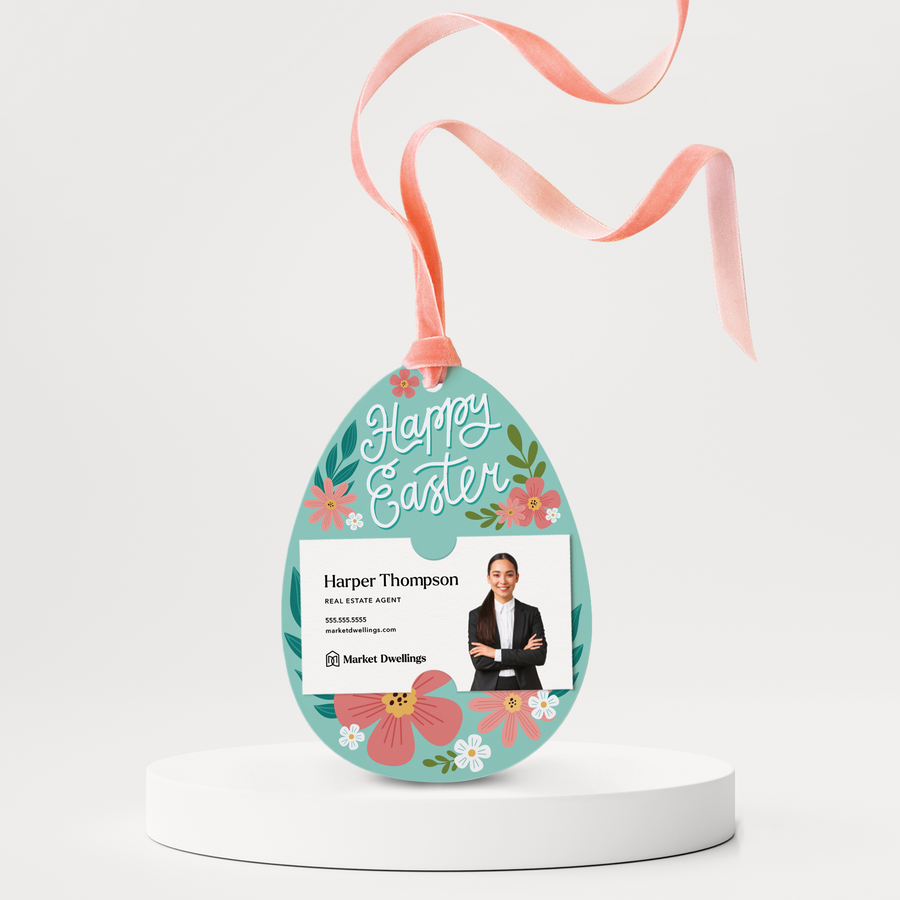 Happy Easter | Spring Gift Tags | 12-GT007 Gift Tag Market Dwellings   