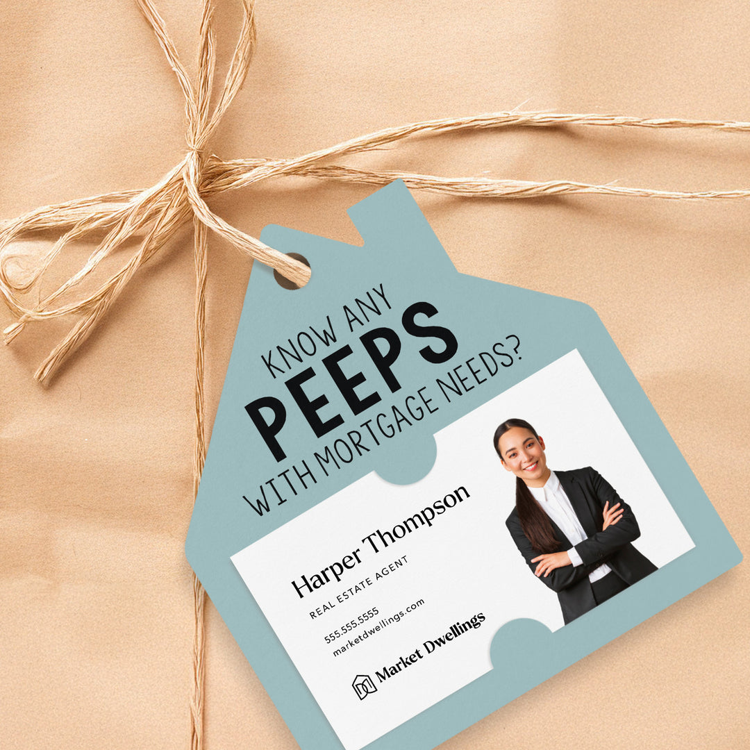 Know Any Peeps with Mortgage Needs | Gift Tags Gift Tag Market Dwellings