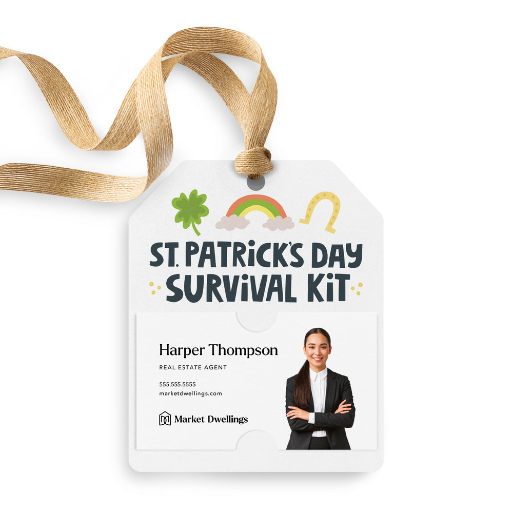 St. Patrick's Day Survival Kit | Gift Tags Gift Tag Market Dwellings