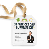 St. Patrick's Day Survival Kit | Gift Tags Gift Tag Market Dwellings