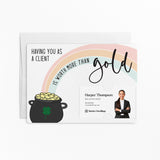 Having You as a Client is Worth than Gold | Mailers with Envelopes Mailer Market Dwellings