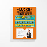 Lucky to Have Great Clients Like You | Lotto Mailers with Envelopes Mailer Market Dwellings