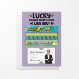 Lucky to Have Great Clients Like You | Lotto Mailers with Envelopes Mailer Market Dwellings