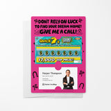 Don't Rely on Luck to Find Your Dream Home | Real Estate Lotto Mailers with Envelopes Mailer Market Dwellings