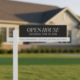 Customizable Real Estate Sign Rider