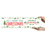 Customizable Seasonal Real Estate Sign Rider