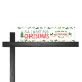 Customizable Seasonal Real Estate Sign Rider