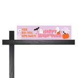 Customizable Seasonal Real Estate Sign Rider