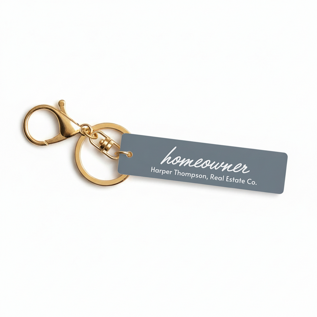 Customizable Homeowner Keychains