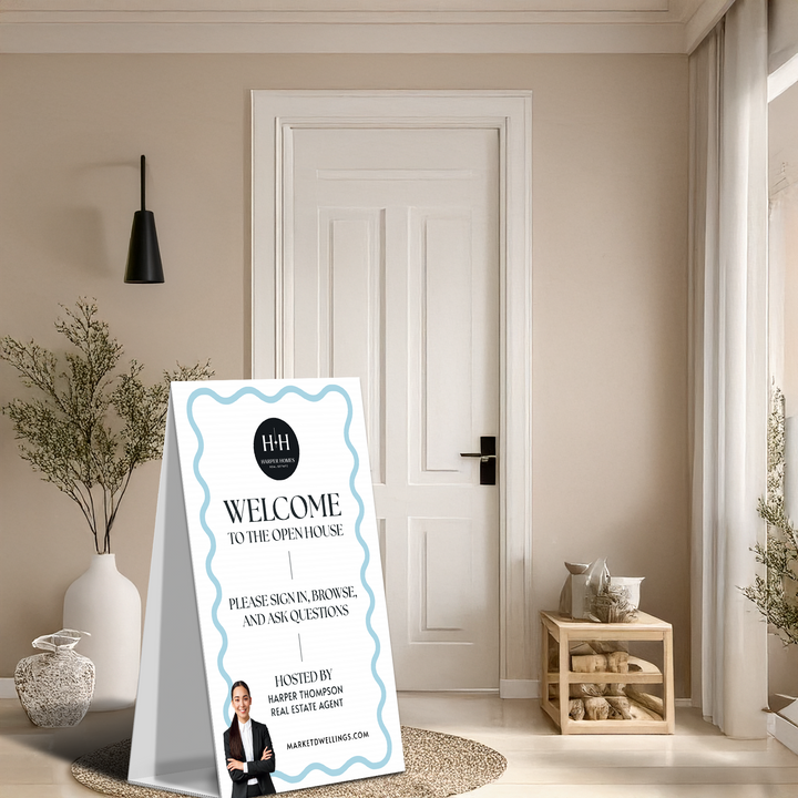 Corrugated A-Frame Sign