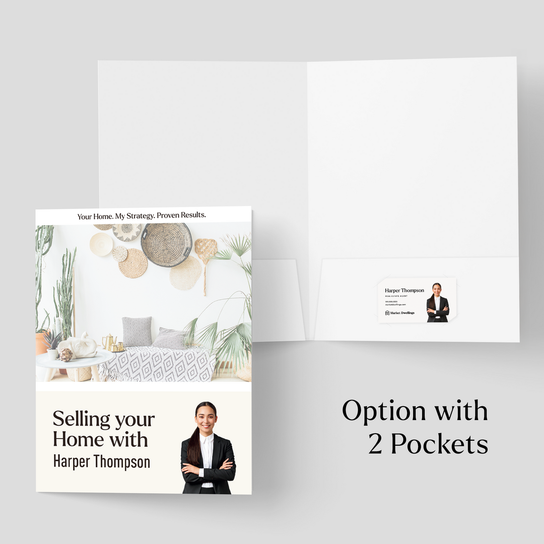 Listing Presentation Folders for Real Estate Agents Folders Market Dwellings