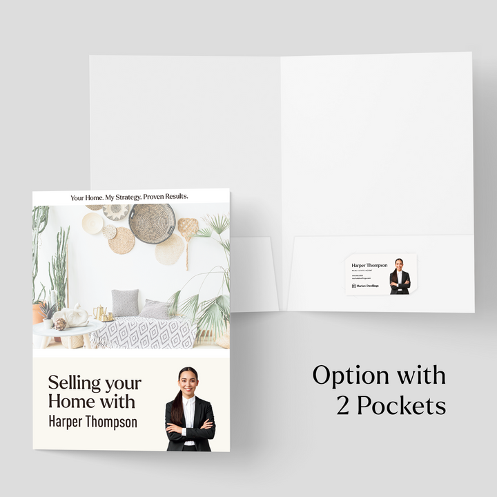 Listing Presentation Folders for Real Estate Agents Folders Market Dwellings