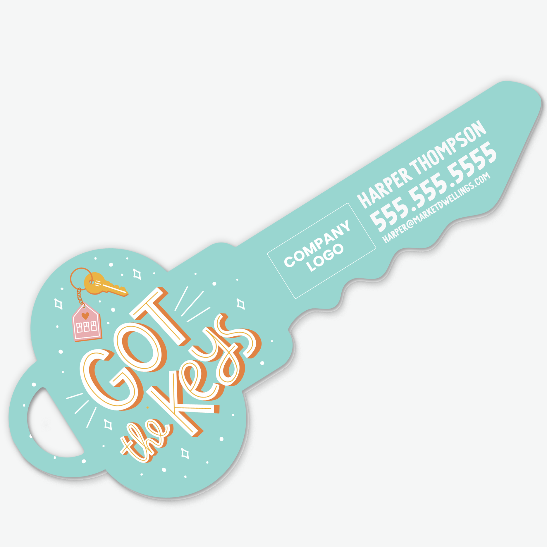 Customizable | Got The Keys Real Estate Key Sign | Photo Prop | DSY-21 ...