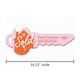 Closing Day Key Sign Photo Prop Key Sign Market Dwellings