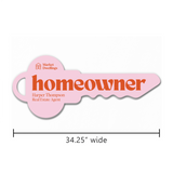 Homeowner Key Sign Photo Prop Key Sign Market Dwellings