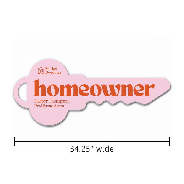 Customizable | Homeowner Sign | Photo Prop | PS002-1
