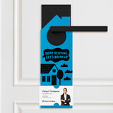 Dear Renting, Let's Break Up Door Hangers Door Hanger Market Dwellings ARCTIC 10