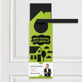 Dear Renting, Let's Break Up Door Hangers Door Hanger Market Dwellings