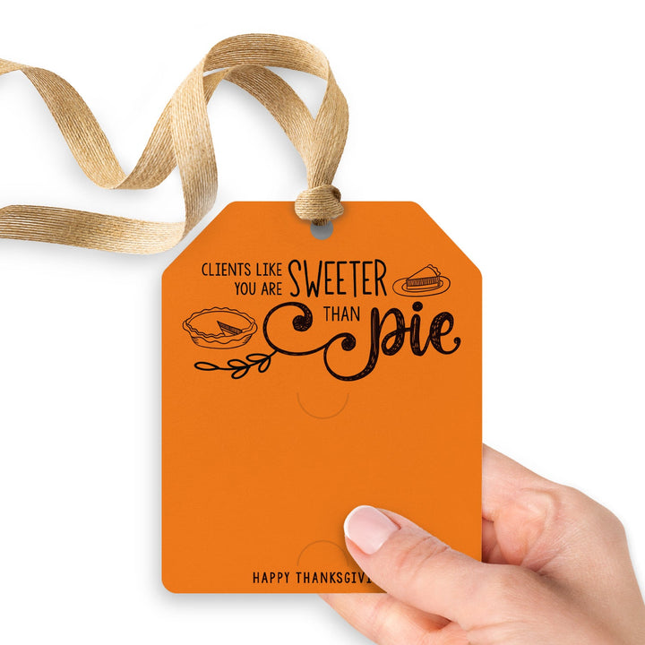 Clients Like You Are Sweeter Than Pie | Gift Tags Gift Tag Market Dwellings