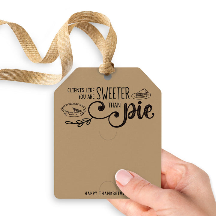 Clients Like You Are Sweeter Than Pie | Gift Tags