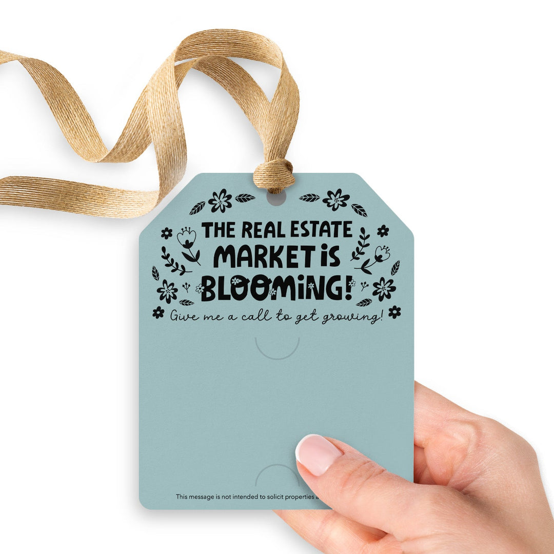 The Real Estate Market is Blooming | Gift Tags Gift Tag Market Dwellings