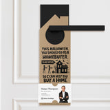This Halloween, You Should Go As A Homebuyer Door Hangers Holiday Door Hanger Market Dwellings KRAFT 10