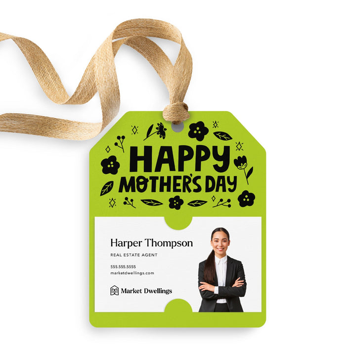 Happy Mother's Day | Gift Tags Gift Tag Market Dwellings GREEN APPLE