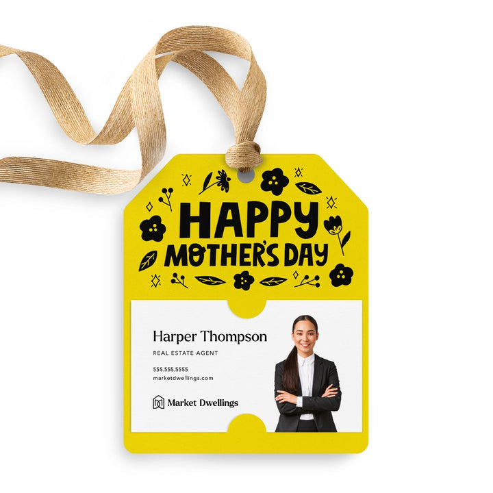 Happy Mother's Day | Gift Tags Gift Tag Market Dwellings LEMON