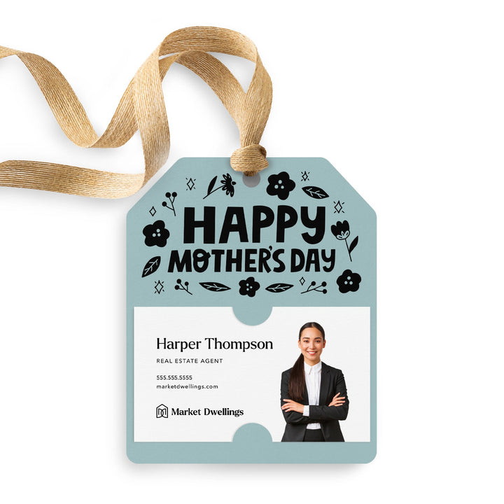 Happy Mother's Day | Gift Tags Gift Tag Market Dwellings LIGHT BLUE