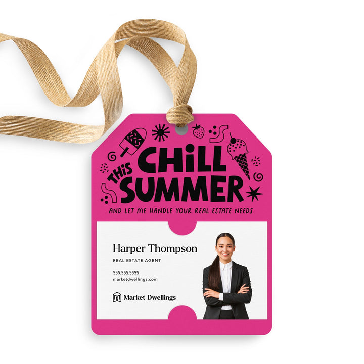 Chill this Summer Real Estate | Gift Tags Gift Tag Market Dwellings RAZZLE BERRY
