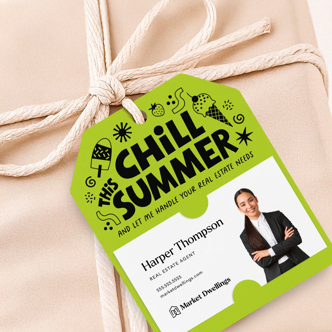 Chill this Summer Real Estate | Gift Tags