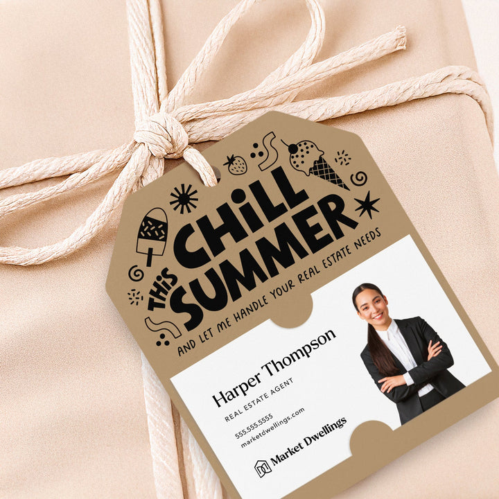 Chill this Summer Real Estate | Gift Tags