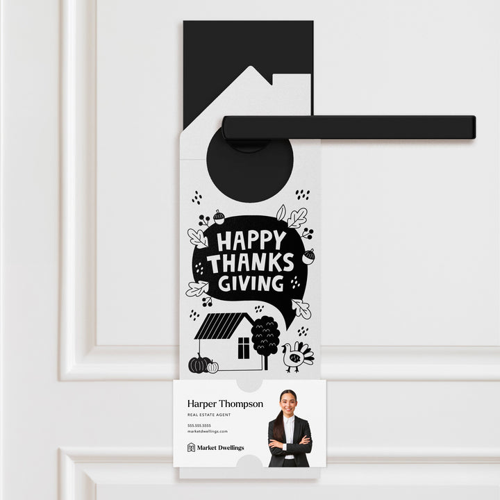 Happy Thanksgiving Neighbor Door Hangers